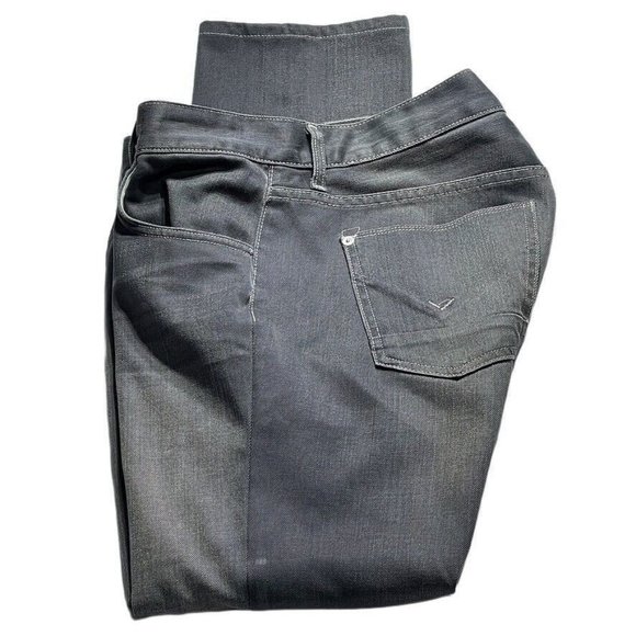 HUDSON JEANS Straight Leg COA Gray Buttoned Fly Style M255DMB Mens Size 34 - Picture 14 of 14